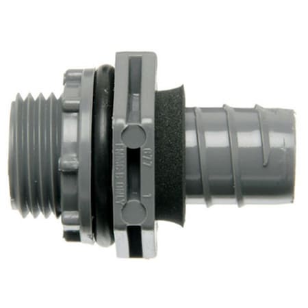 Abb Conduit Fitting Connector, Liquid-Tight, Plain TH575094